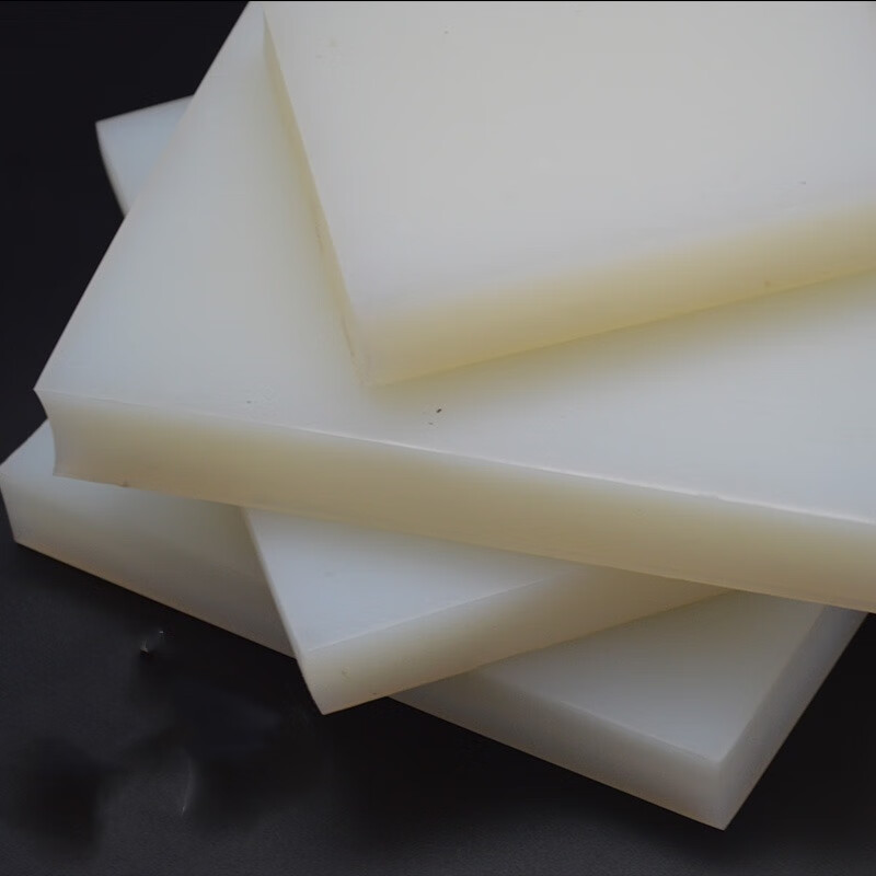 Shanhe Works square wear-resistant silicone pad height block high-elastic white high-temperature-resistant shock-absorbing pad buffer high-temperature-resistant shock-proof board 100 100 15mm