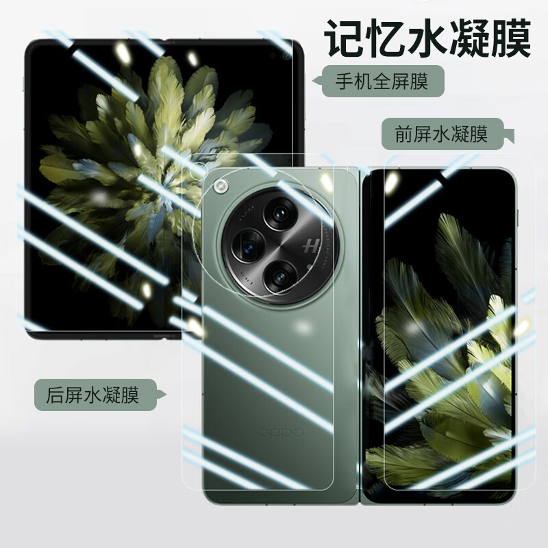 2 sets Talas suitable for oppo find n3 mobile phone film collector's edition folding screen outer screen film hydrogel soft film full screen coverage HD protective film Find N3 hydrogel film 2 sets