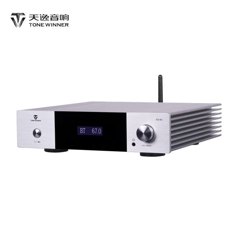 Tianyi (Winner) AD-60 Class A and B small HiFi amplifier multifunctional 5.0 Bluetooth amplifier home wireless digital player fever-grade HiFi amplifier AD-60 black (direct from JD Logistics)