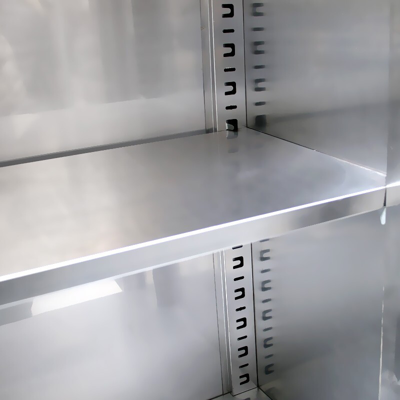 Jingku KINKOCCL201 stainless steel glass file cabinet storage cabinet industrial equipment cabinet workshop tool classification storage cabinet glass