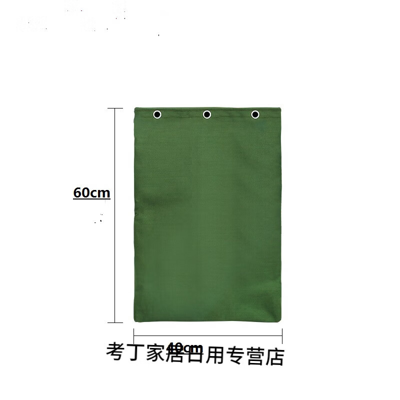 Aoyanlai thickened square round canvas bag storage bag household packing moving bag luggage bag express transfer bag large capacity military green canvas bag 40cm*60cm others