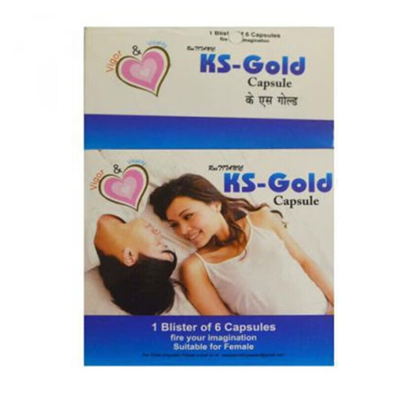 HerbalJoy original imported KS gold Goddess Love plant herbal ingredients nourishing conditioning improvement trial version 6 capsules* box