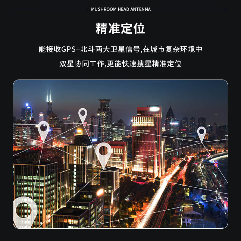 Fengyingzi GPS+Beidou mushroom head antenna high gain antenna clock antenna BNC male interface 10 meters