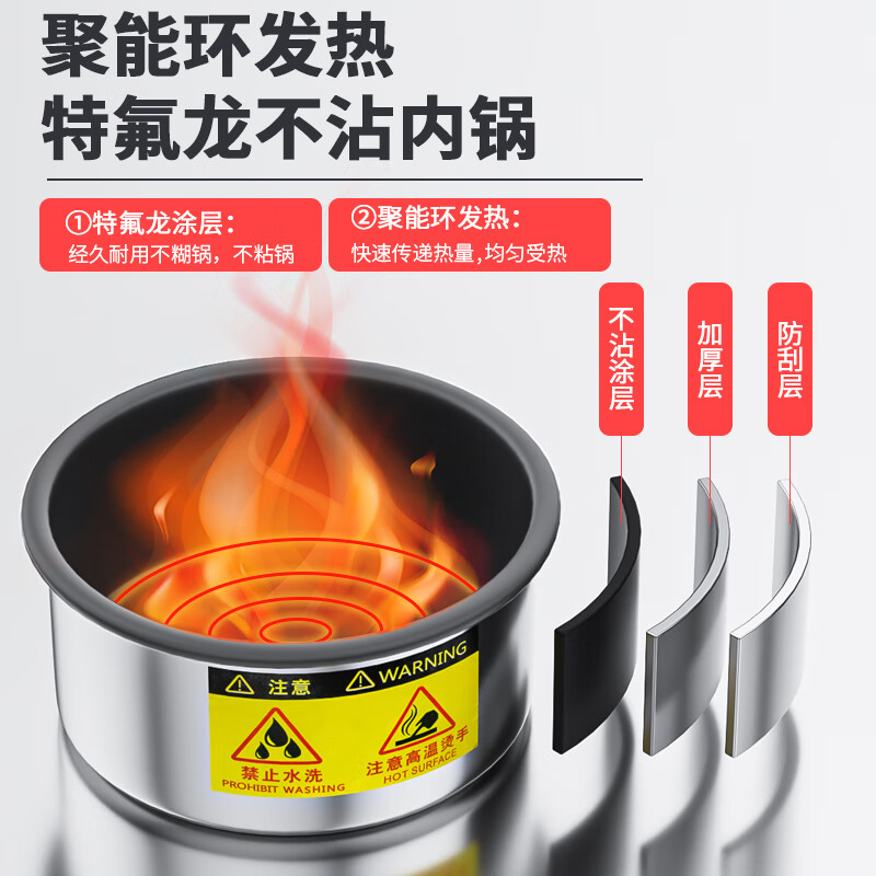 Fangchu fully automatic popcorn machine for stalls, household, commercial, Internet celebrity mobile snacks, small fruit popcorn machine, old-fashioned electric popcorn popcorn machine, puffer, American spherical, acrylic style, red roof + spherical raw materials, 60 packs