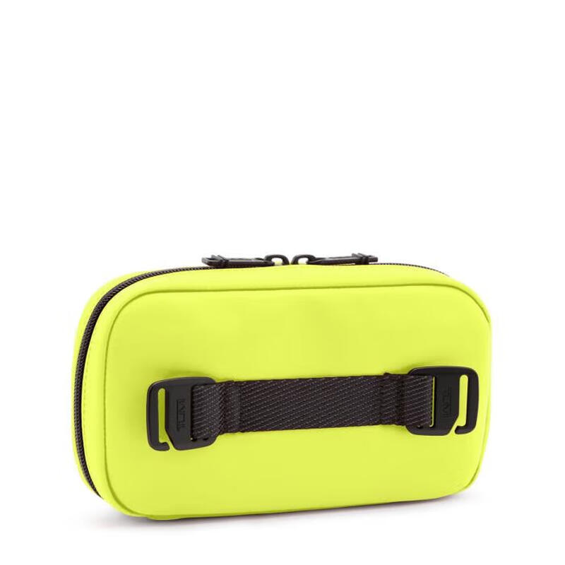 TUMI Zip-Around European and American luxury fashion brand travel storage bag accessory bag multi-compartment 142844 Acid Green os