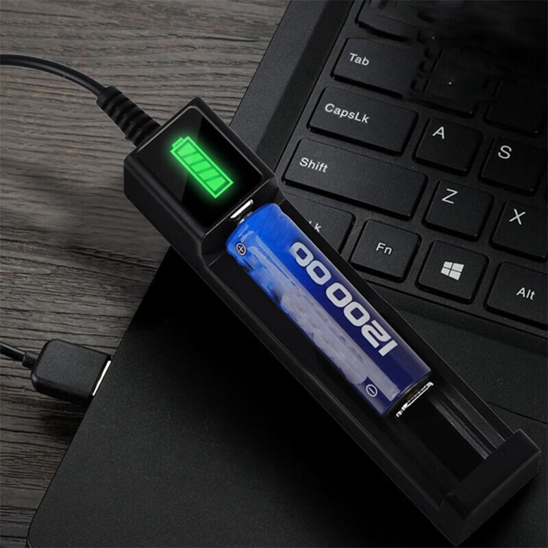 Ouhuayuan USB multi-function lithium battery charger can charge 18650/18500/18350/16650/16340/14500