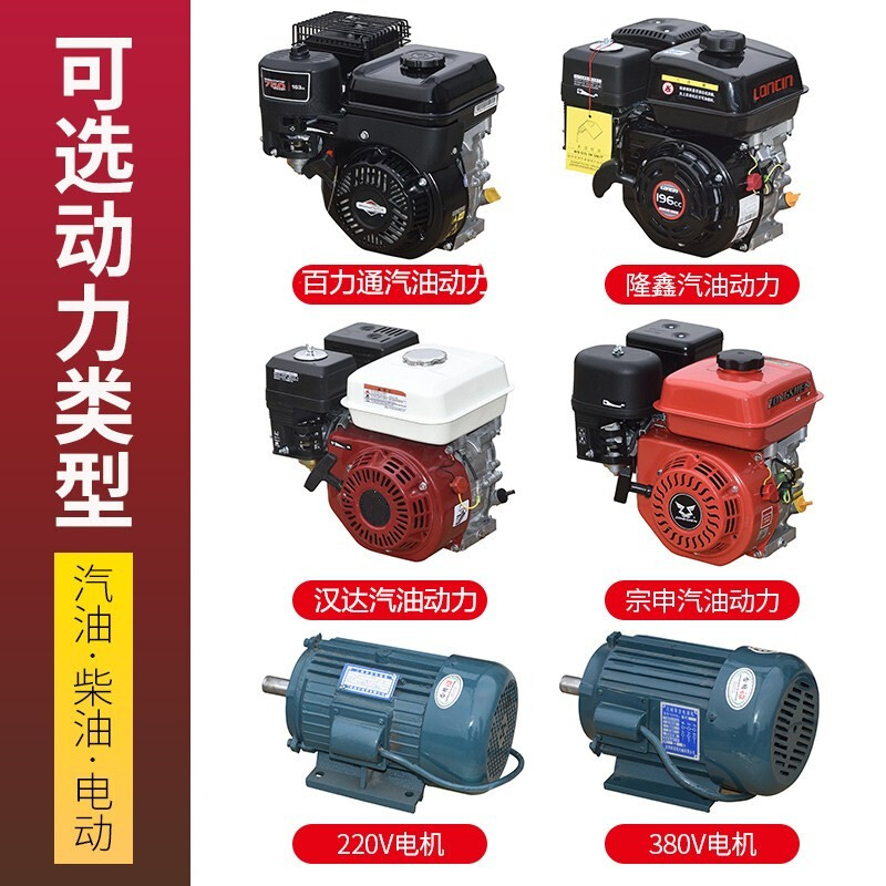 Xiaoshanluo gasoline concrete polisher cement floor polisher smoother road electric diesel polisher calender type 80 Handa Power gasoline model