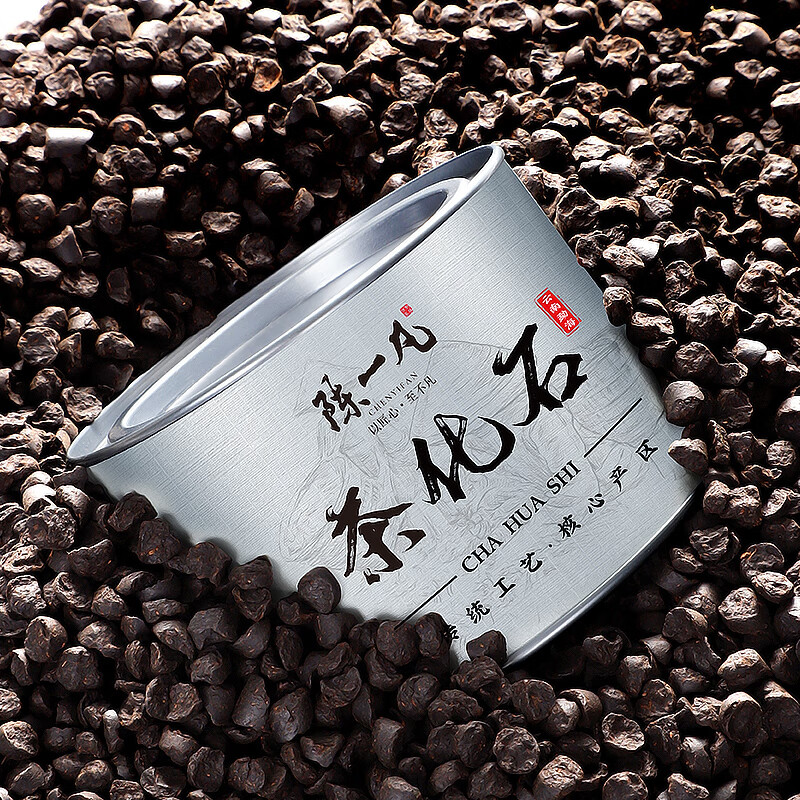 Chen Yifan Tea Fossilized Pu'er Ripe Tea Three Years Chen Xiang Menghai Producing Area Nuo Xiang Crushed Silver Can 250g