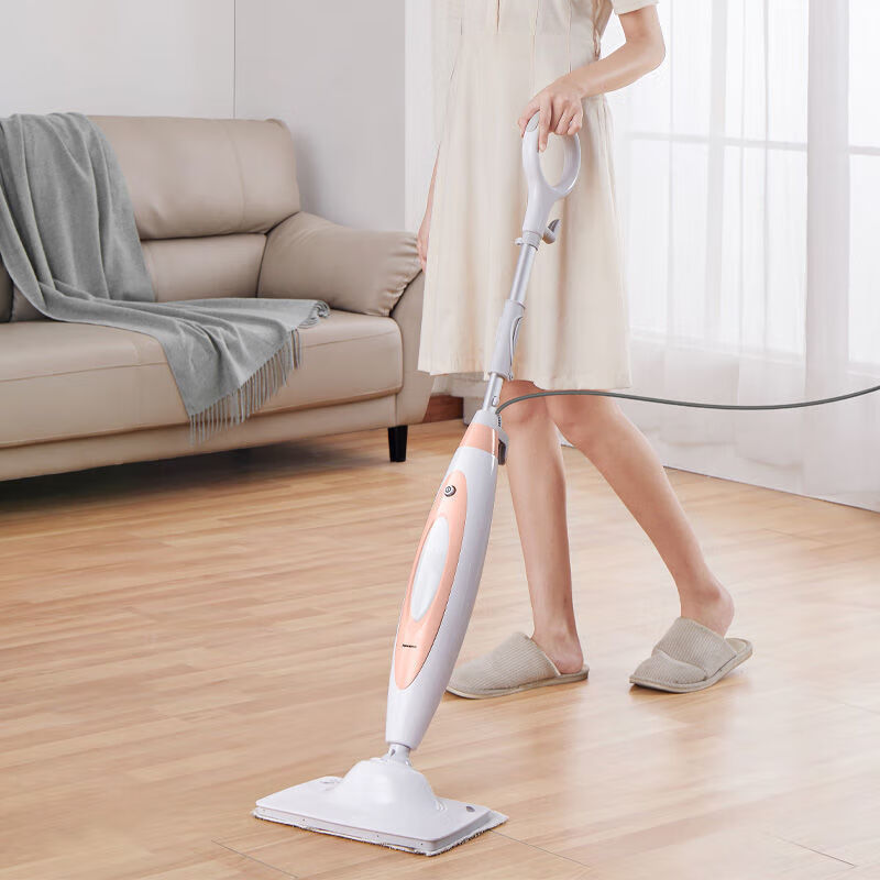 Automatic cleaning machine household steam mop electric mop floor scrubber steam cleaning machine Panasonic MC-S10R packaging Weixia 95 new