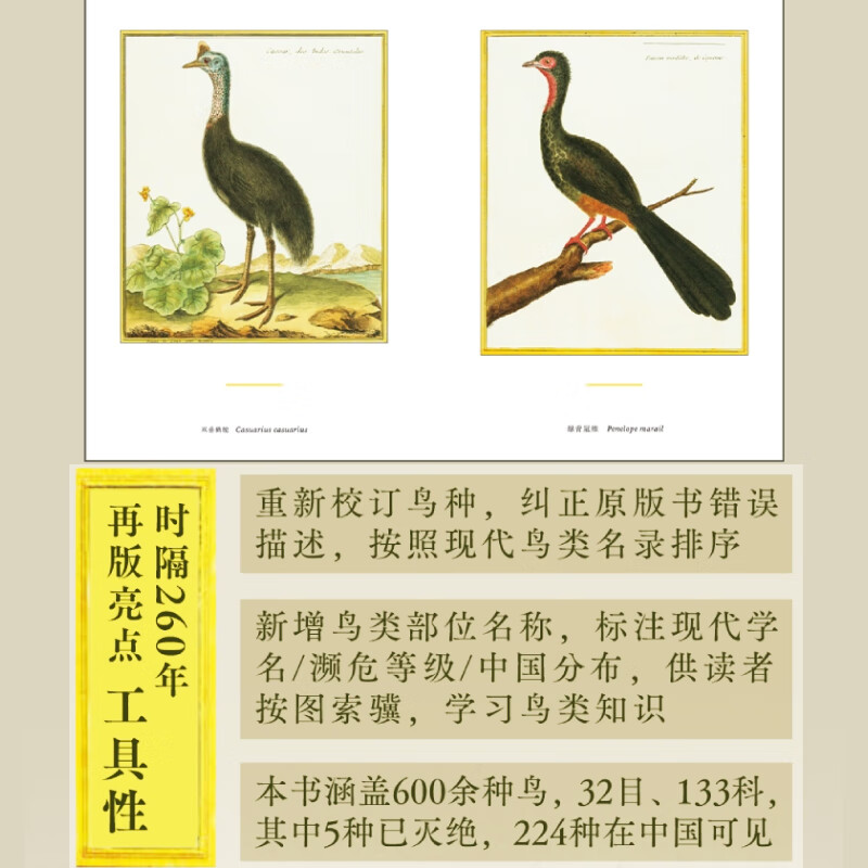 Retro Art Museum Series Xinhua Bookstore Genuine Free Shipping 07 Birds Chirping French Royal Botanical Garden Bird Illustrated