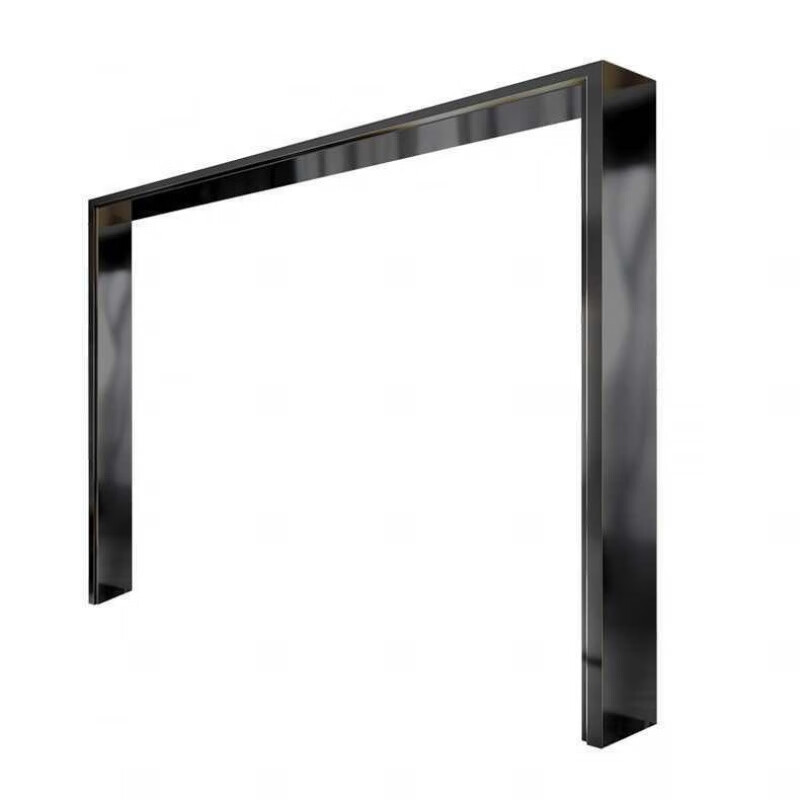 Vinoa stainless steel door cover door frame extremely narrow window cover edging balcony pass aluminum alloy metal titanium gold line magnesium alloy stainless steel door cover door frame extremely narrow window cover edging balcony