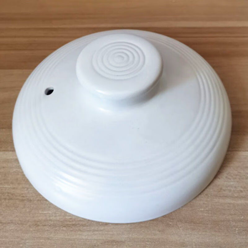 Chaosihui universal ceramic casserole lid accessories black household soup white old-fashioned Chinese medicine high temperature resistant single lid 1 inch white No. 9 lid diameter 16.5cm no card slot