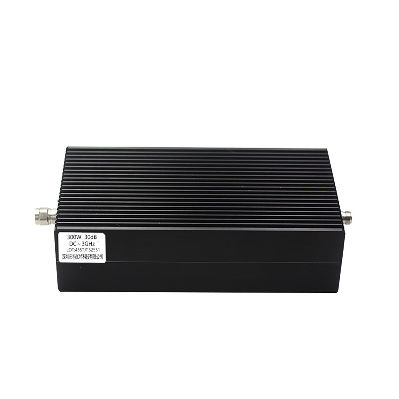 N type 300W attenuator high power coaxial fixed attenuator 1/10/20/30/40-60dB 0-4GHZ 300W N-JK N type attenuator 4GHz 60DB