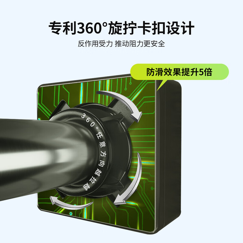 Winning household horizontal bar indoor pull-up device multi-functional punch-free door frame door hanging horizontal bar children's fitness equipment universal anti-slip horizontal bar (125-145cm)