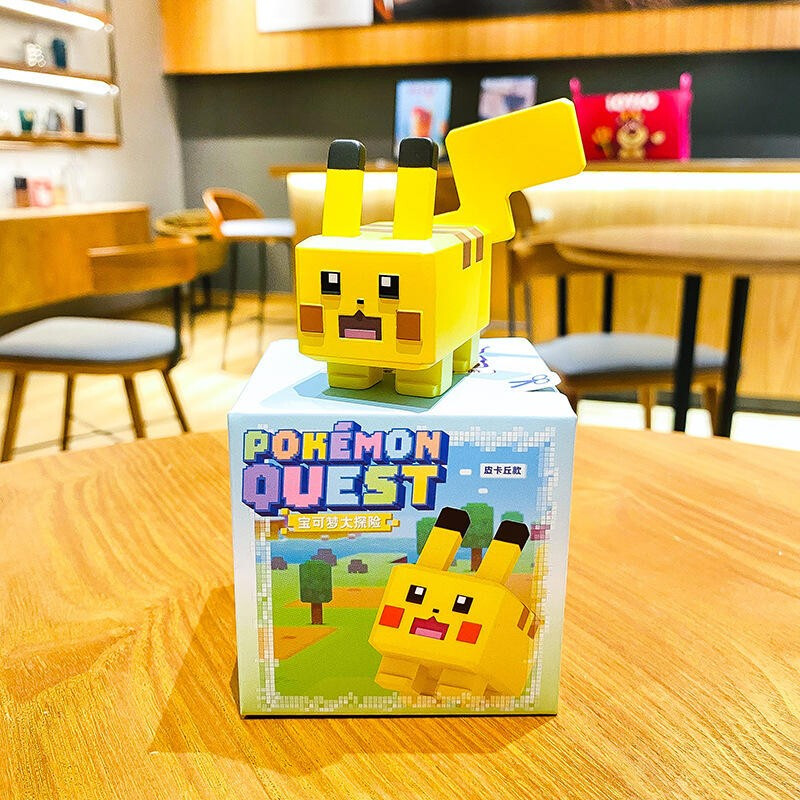 Huao genuine Pokémon Adventure series ornaments cartoon pixel ornaments Pikachu