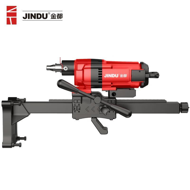 Jindu Jindu desktop electric water drill range hood drilling machine concrete high-power drilling machine air conditioning hole opener 9200 (3000W) water drill without water seal