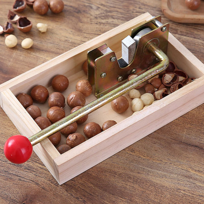 Qiashuo Nut Opening Artifact Walnut and Macadamia Nut Opener Opener Shell Opener Clamp Fresh Nut Tool Hawaiian Fruit Opening Artifact New Type - With Suction Cup
