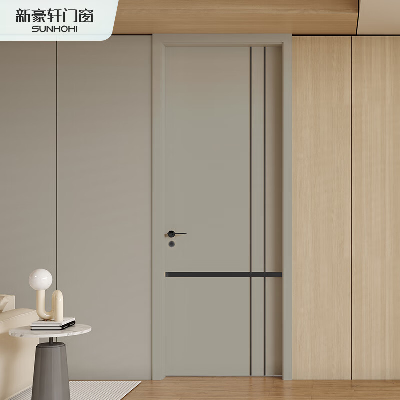 Xinhaoxuan skin-feeling PET ecological wooden door Skin-feeling PET ecological wooden door