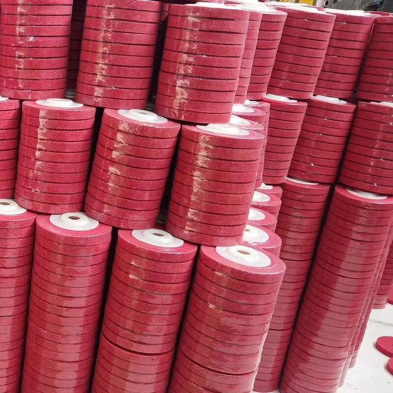 He Jiangong fiber wheel 100 stainless steel polishing disc fiber wheel polishing artifact 9p red 3 pieces