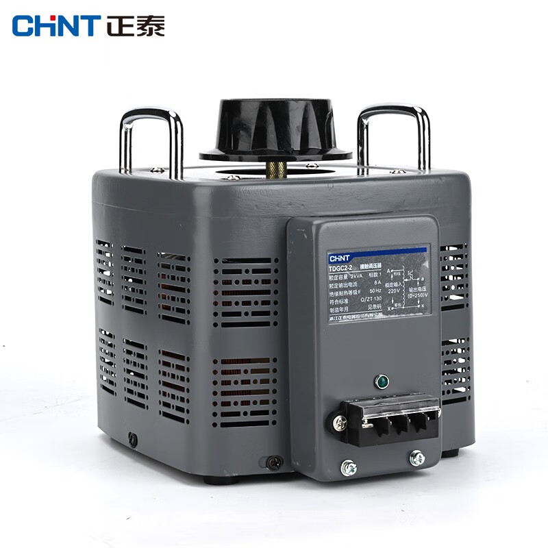 Chint single-phase voltage regulator 2000w 220v TDGC2-2kva contact voltage regulator 0-250v