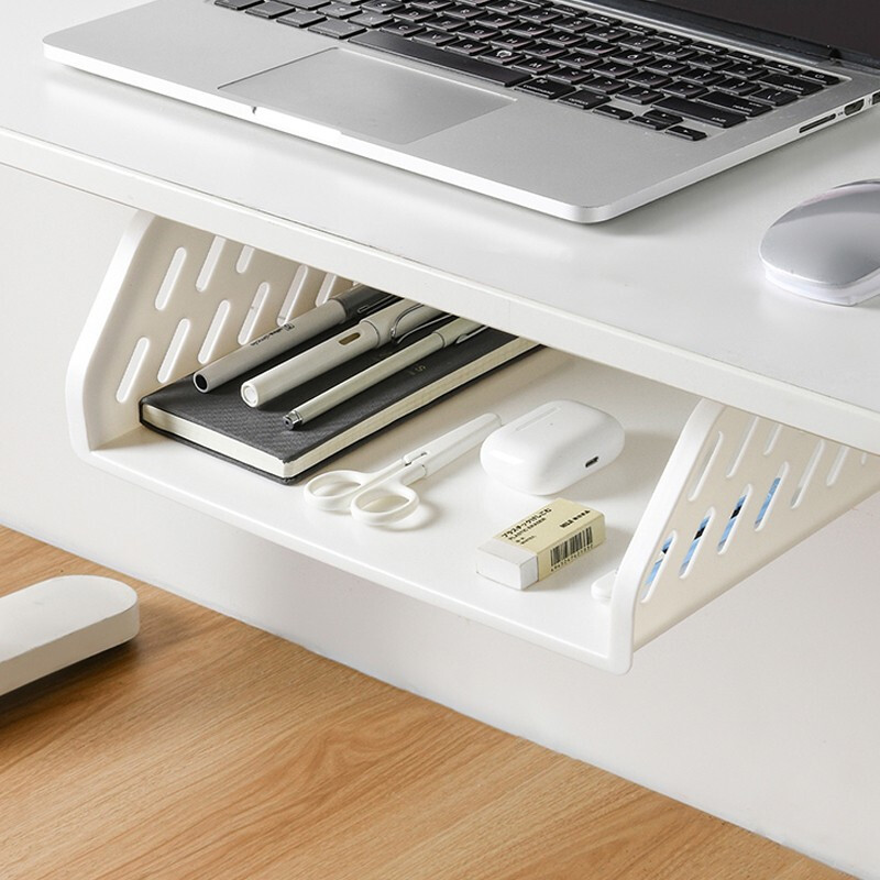 Jimeng cabinet storage box dormitory desktop hanging storage rack wardrobe shoe cabinet wall hanging storage box white