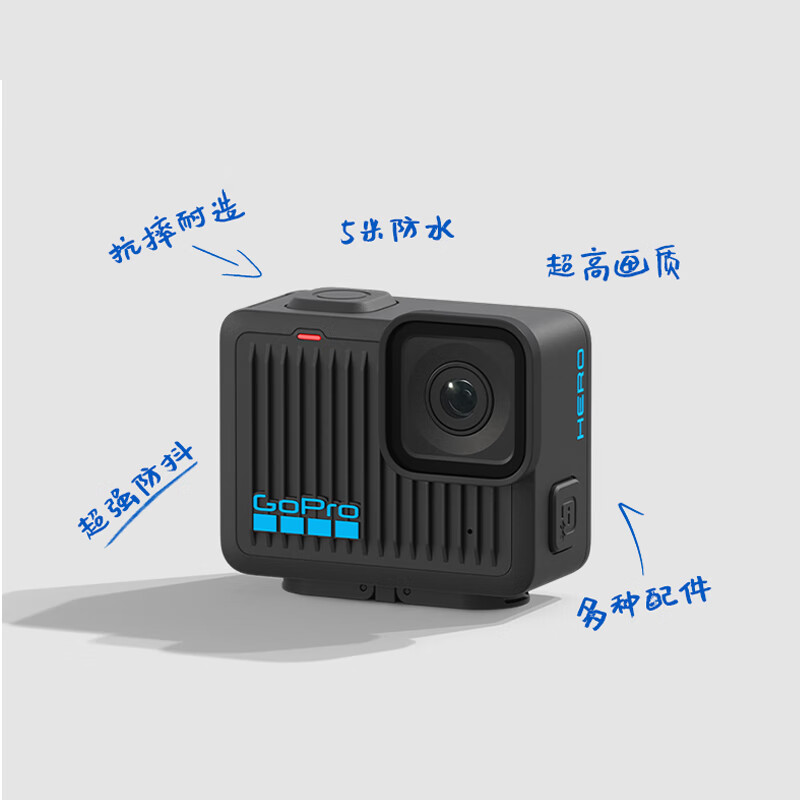 GOPRO HERO 4K action camera outdoor waterproof anti-shake camera Vlog cycling lightweight digital action camera mini camera