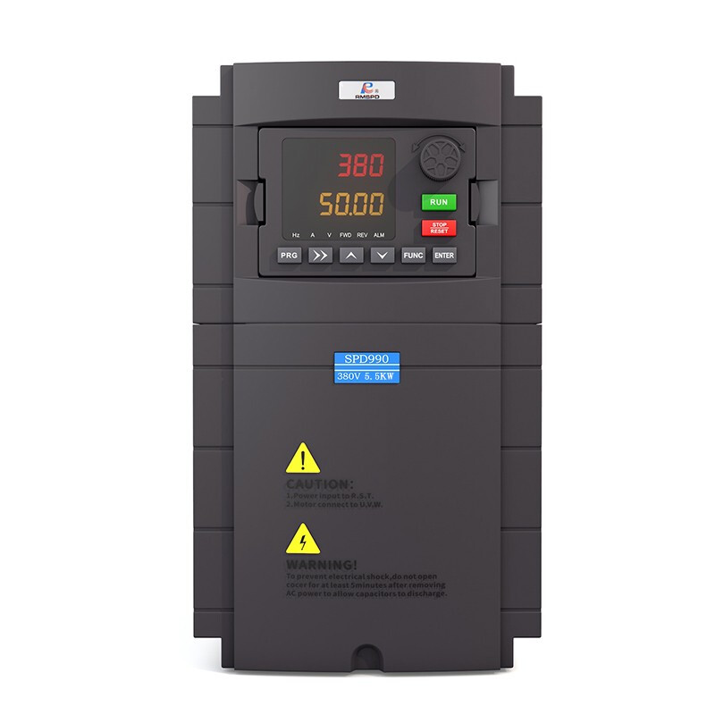 RMSPD three-phase inverter 380V 5.5KW heavy-duty motor fan high-power speed regulator