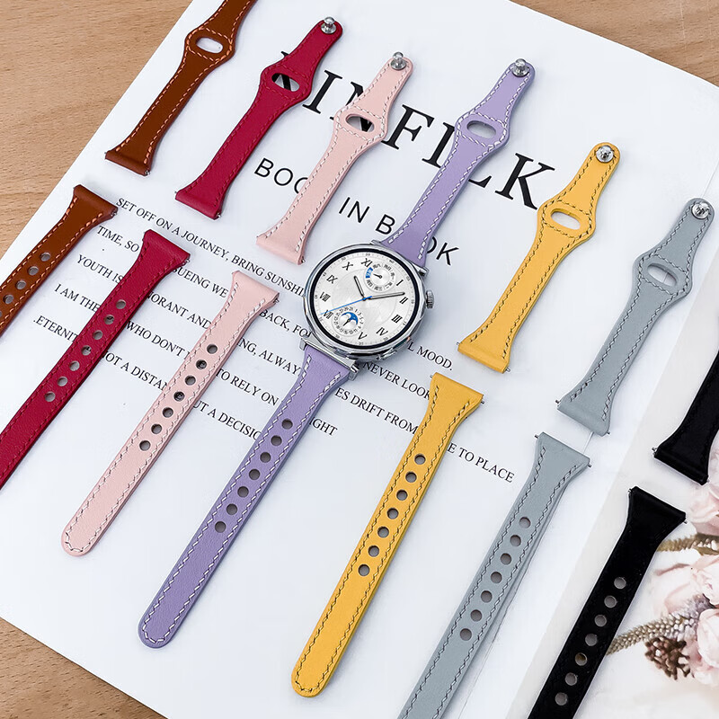 Huawei (HUAWEI) 520 Valentine's Day Gift Huawei Watch WATCH GT5 Women's Smart Emotional Health New Ovarian Function Assessment Birthday Gift for Girlfriend and Wife Chestnut Red Goddess Customized GT5 41mm Silver Dial Small Waist Model