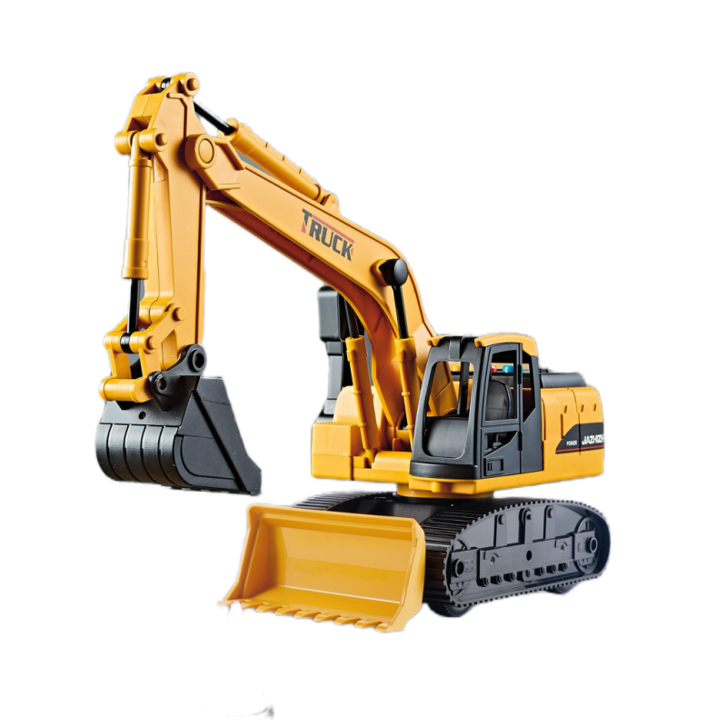 Aibilu children's sound and light engineering toy car excavator large simulation excavator car model boy birthday gift