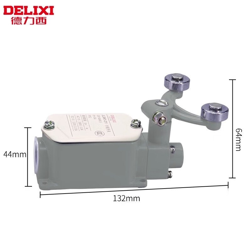 Delixi travel switch JLXK1-211 two-wheel protected non-automatic reset, one normally open and one normally closed JLXK1-211