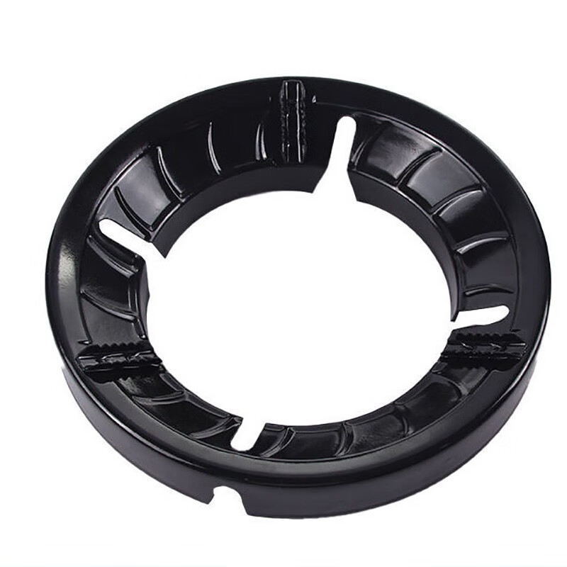 XMSJ household gas stove energy-saving cover fire ring wind-proof ring anti-heat environmentally friendly natural gas stove accessories gas-saving heat insulation wind shield 4 openings enamel thickening