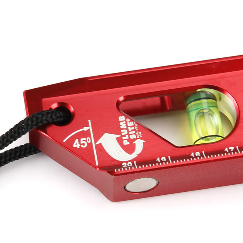 KAPRO Cape Road level high-precision solid die-cast strong magnetic pipe socket leveling meter with scale leveling level 925M 925M magnetic torpedo level (solid)