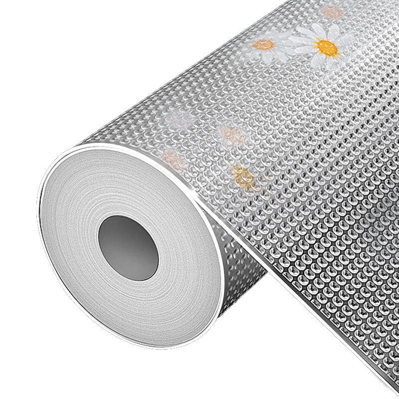 Kitchen drawer mat paper, bacteria-proof, wardrobe cabinet, moisture-proof, oil-proof, mildew-proof, thickened cabinet, shoe cabinet, waterproof mat, anti-slip, white model, 5 meters long * 45 cm wide, no odor/non-slip, no edge warping