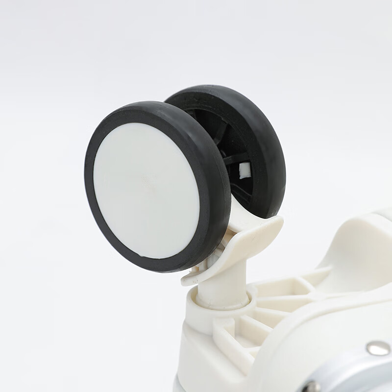 Zuo Ting multifunctional aluminum frame suitcase trolley case, sturdy and pressure-resistant suitcase, password box, small portable boarding case, smoke white 18 inches