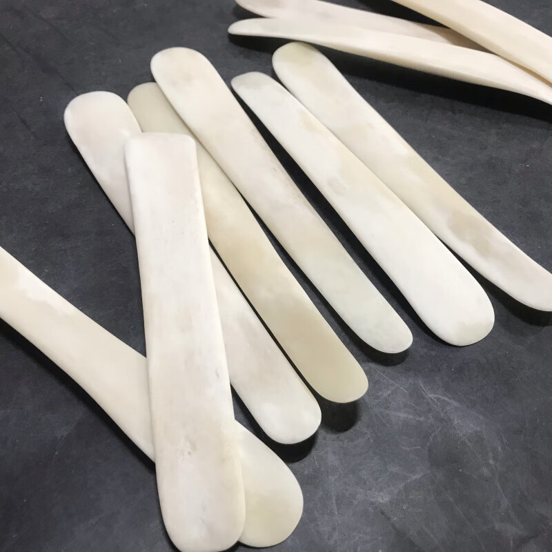 Mozhou (MOZHOU) beef bone dumpling filling spoon, premium thickened beef leg bone dumpling filling spoon, dumpling beef bone flat ruler, chaotic filling shovel, two pieces of selected thickened bone spoon
