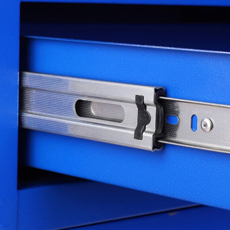 Wenstan maintenance auto repair tool cart blue + back plate multi-functional iron tool cabinet 1 car WST105