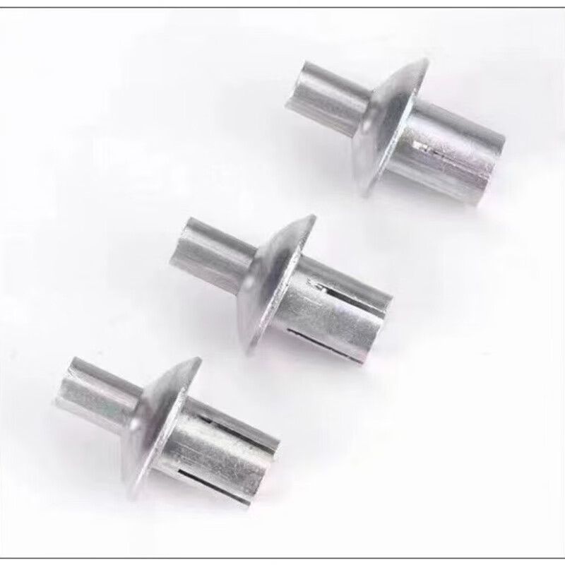 Shushe American percussion aluminum rivets, aluminum flat round head core rivets, percussion aluminum rivets, new percussion door and window hinge repair, 5 pcs, hammer rivets 5*7