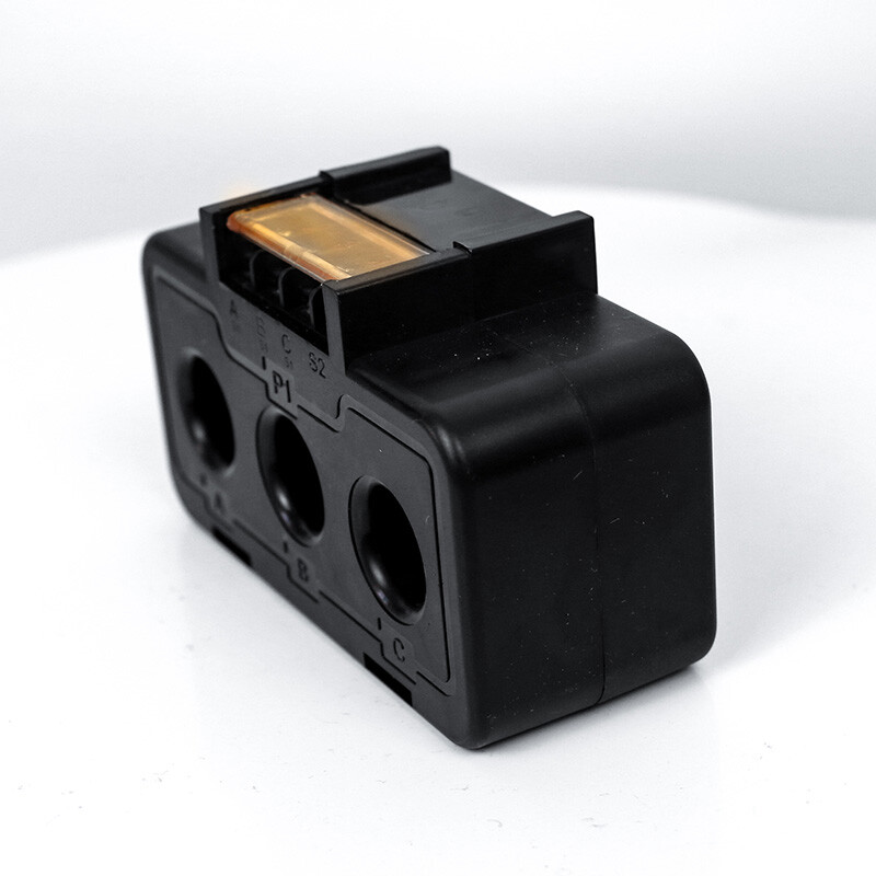Three-phase integrated current transformer, accuracy 0.5, micro-small AC combined type 50/5 100/5 800/5 aperture 17.5mm 50/5A