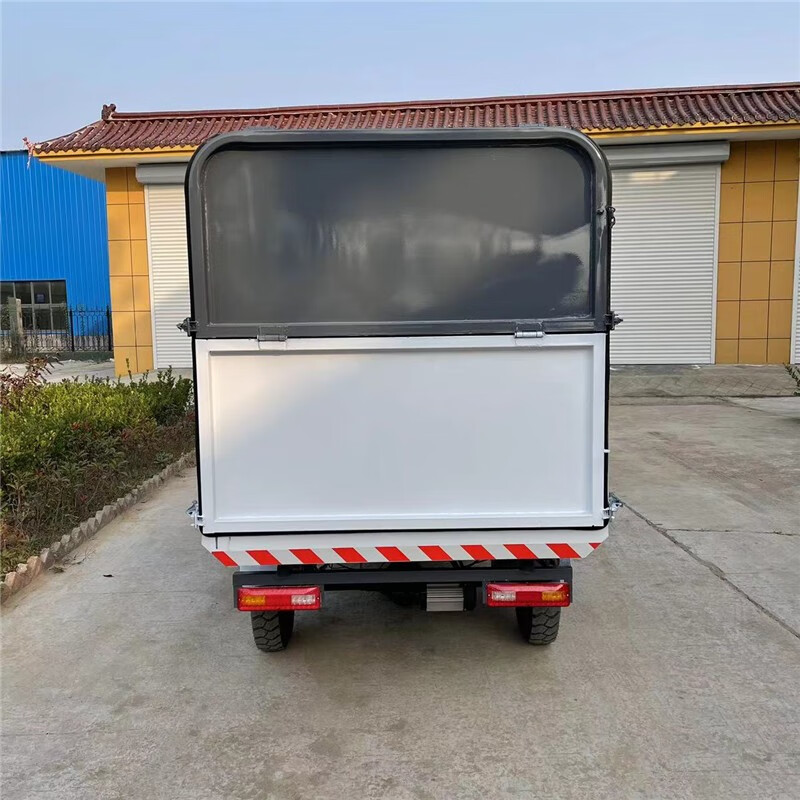 Nongdawei electric three-wheeled garbage truck 3 square meters 4 square meters garbage collection and transportation truck property school scenic spot garbage transfer truck sanitation truck side-mounted bucket dump garbage cleaning truck electric garbage removal truck