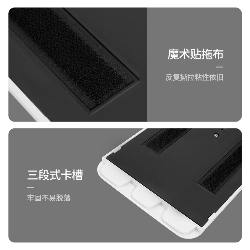 Meliya scrubbing brush flat mop replacement cloth 33cm 2 pieces suitable for scrubbing brush mop replacement head spare parts