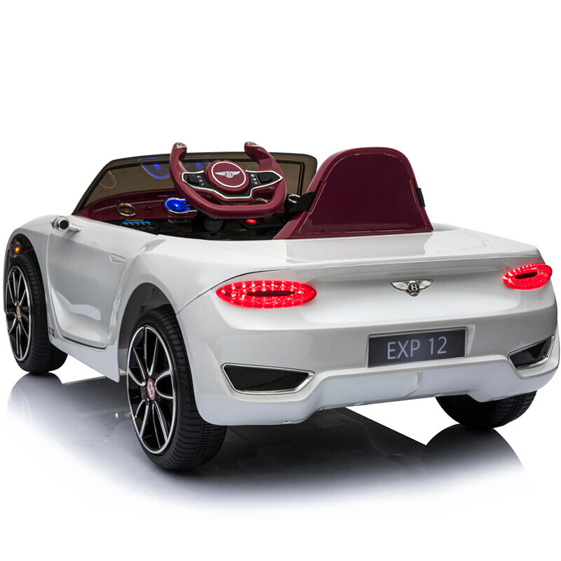 BeRica children's electric car four-wheel car Bentley authorized remote control toy car for boys and girls that can sit on a person baby gift