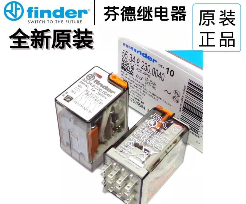 Brand new original finder/finder 55.34.8.230.0040 / 55.34 230VA 55.34.8.230.0040 230VAC 1