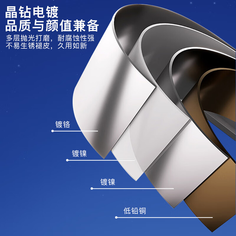 KEGOO surface-mounted mixing valve wall-mounted shower faucet bath shower switch bathroom hot and cold water mixer K220712