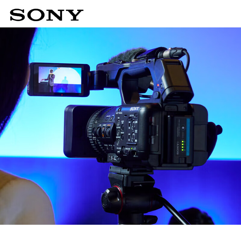 Sony (SONY) HXR-NX800 Camera AI Smart Portable 4K Professional Camera Live Class Recording News Interview NX800 Camera Free Camera Bag + 4K HD Cable + UV Mirror Standard