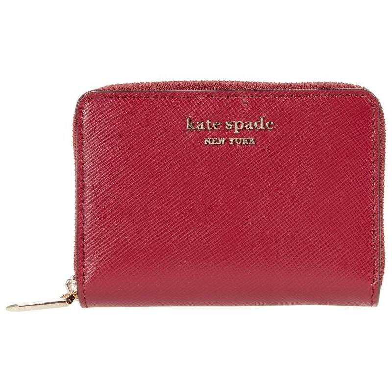 KATE SPADE wallet small bag LOGO 20% off solid color simple trendy 478Z8328BJ Chinese Valentine's Day gift Horizon Blue