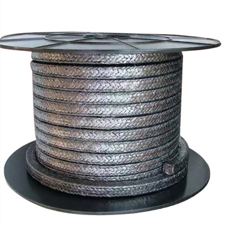 Sennaide graphite packing wire reinforced wear-resistant high temperature and high pressure resistant flexible graphite nickel wire valve packing rope customized special size