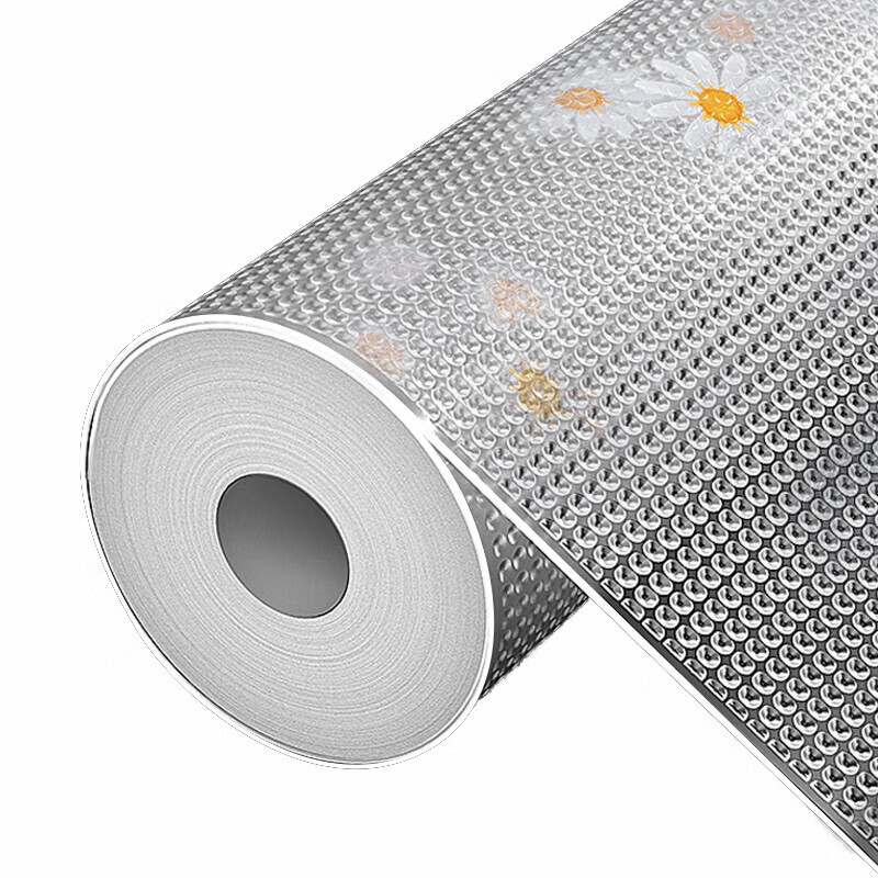 Kitchen drawer mat paper, bacteria-proof, wardrobe cabinet, moisture-proof, oil-proof, mildew-proof, thickened cabinet, shoe cabinet, waterproof mat, anti-slip, white model, 5 meters long * 45 cm wide, no odor/non-slip, no edge warping