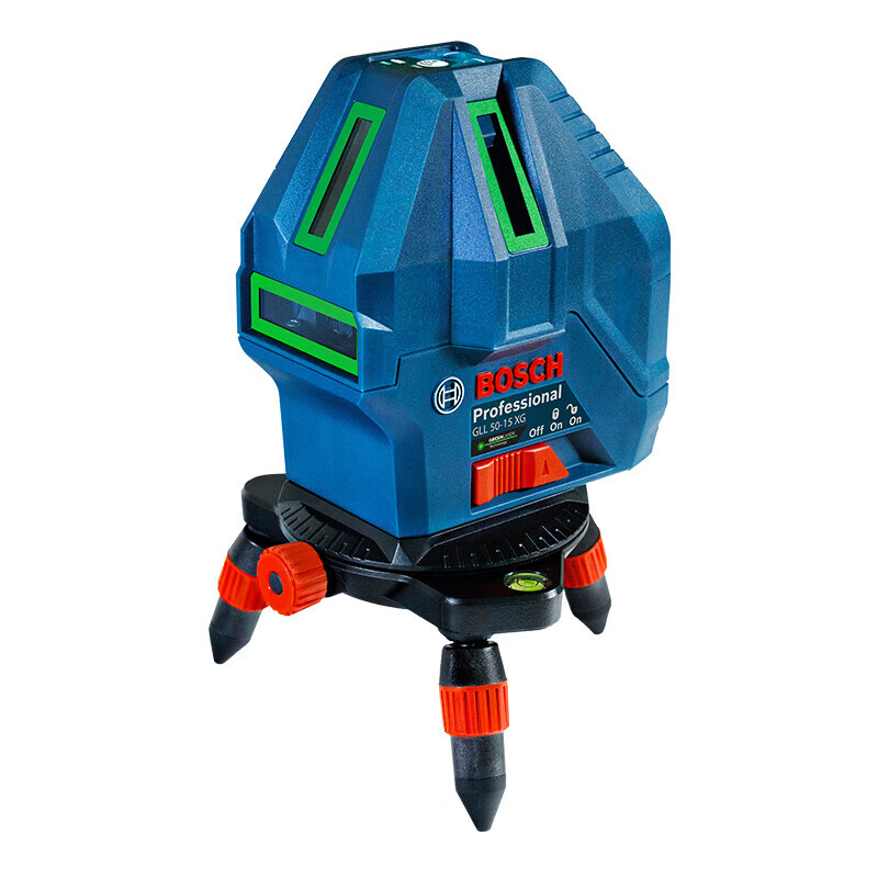 Bosch (BOSCH) infrared level laser marking instrument red light marking line 5-line GLL5-50X green light GLL50-15XG outdoor 5-line green light GLL50-15XG charging set tripod
