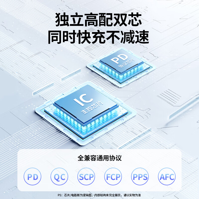 Greenlink car charger super fast charging dual port 60W car cigarette lighter charging head converter plug one to two PD30W suitable for Apple 17 Huawei Xiaomi