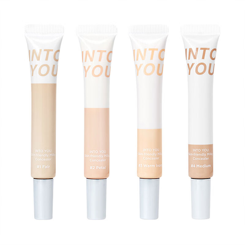 INTO YOU Liquid Concealer Liquid Repair Covering Face Moisturizing Concealer Multifunctional Repair and Brightening #C1 Gray Brown 1 Stick